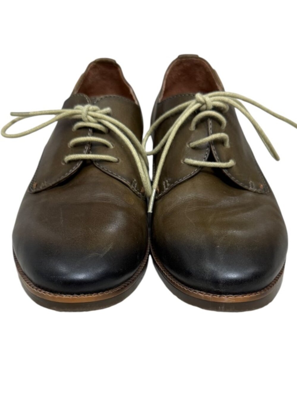 Pikolinos Royal Plain Toe Leather women's Lace up Low heeled Oxfords Size 6.5 - Picture 3 of 11